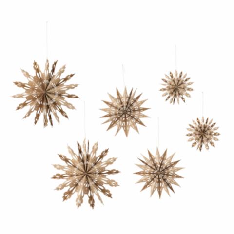 Star Ornament, Natur, FSC® Mix, Papir