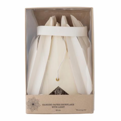 Elijas Stern mit Licht, Weiß, FSC® Mix, Papier