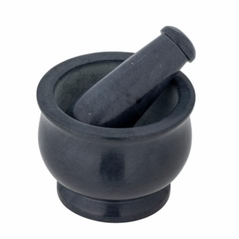 Aprilla Mortar & Pestle, Grey, Soapstone