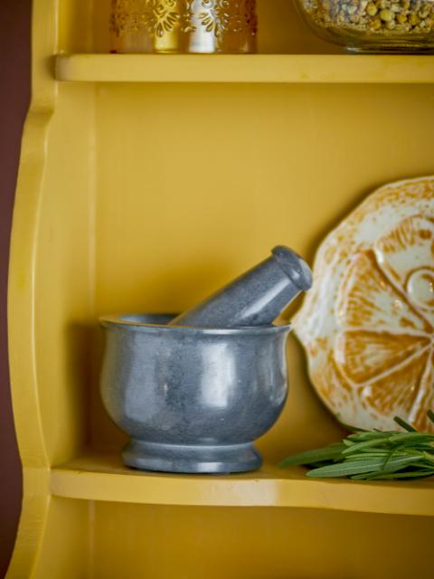 Aprilla Mortier et pilon , Gris, Pierre ollaire