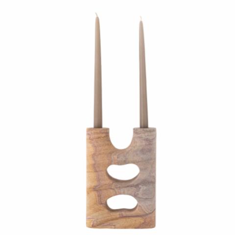 Lodi Candle Holder, Nature, Sandstone