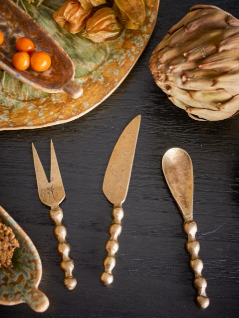 Haolin Cheese Utensils, Brass, Metal