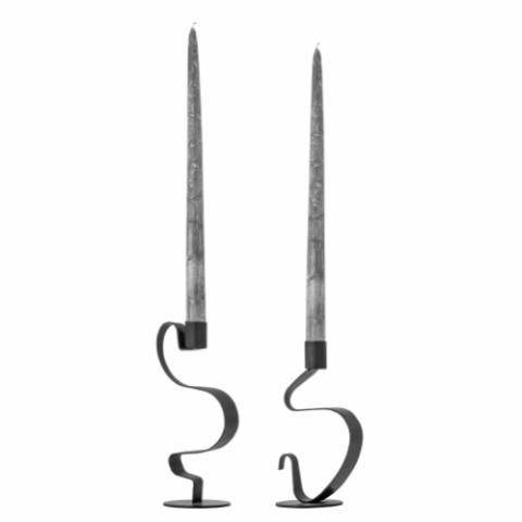 Do Candle Holder, Black, Metal