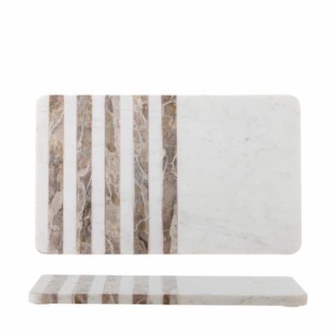 Novelle Planche à découper, Blanc, Marbre