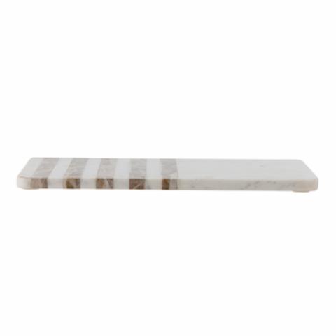 Novelle Cutting Board, White, Marble