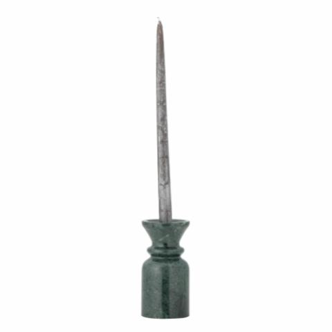 Sicilia Candle Holder, Green, Marble