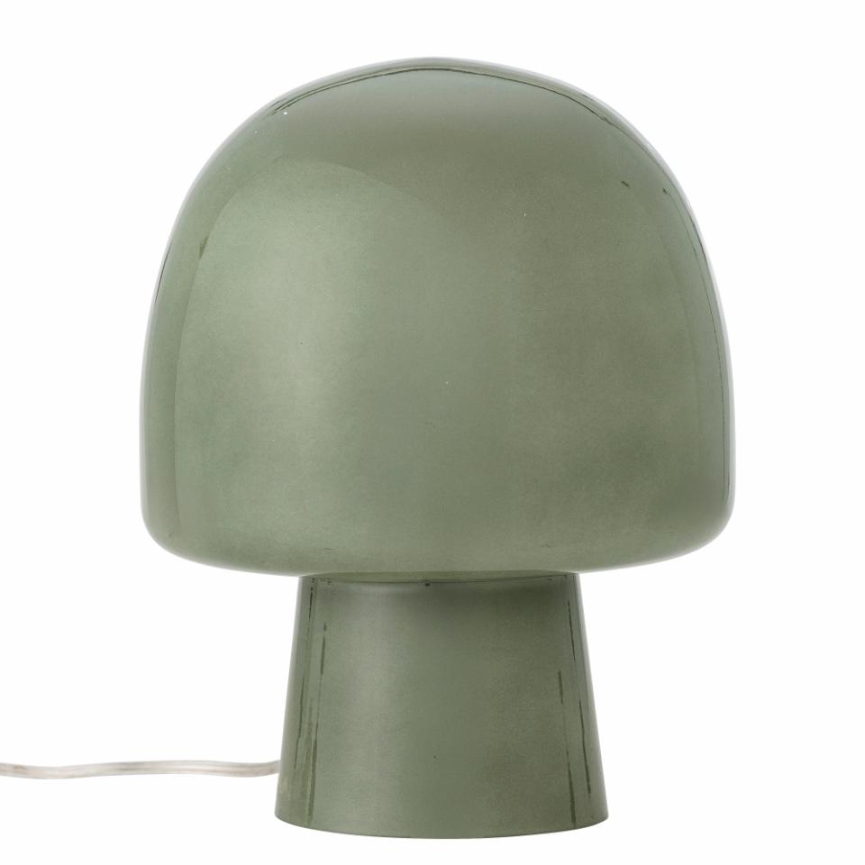 Paddy Tischlampe, Grün, Glas