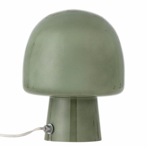 Paddy Table lamp, Green, Glass