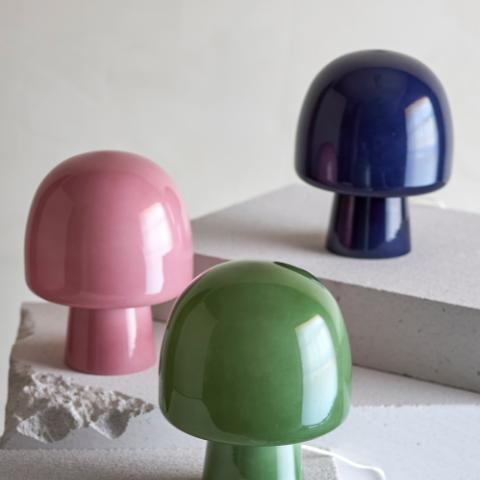 Paddy Table lamp, Rose, Glass
