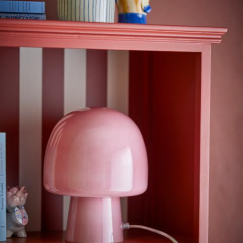 Paddy Lampe de table, Rose, Verre