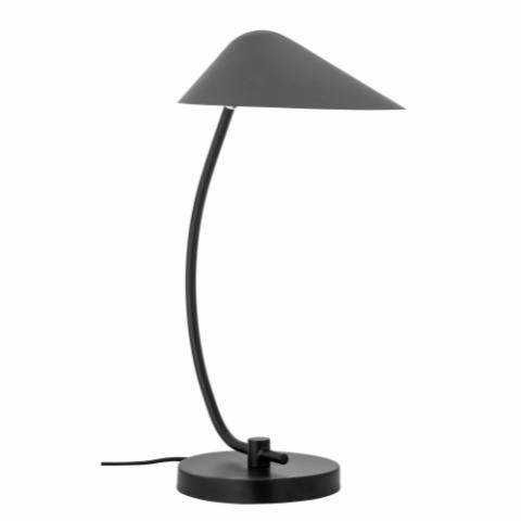 Nisella Table lamp, Black, Metal