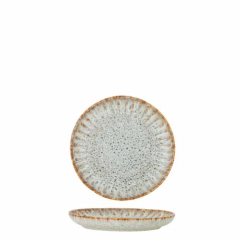 Fleur Plate, Nature, Stoneware