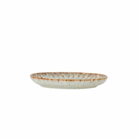 Fleur Assiette, Nature, Grès