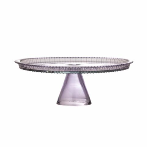 Tayo Cake Tray w/Dome, Multi, Glass