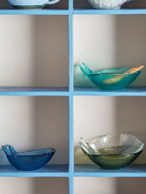 Yuta Schale, Bunt, Glas