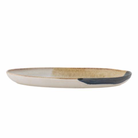 Jules Serving Plate, Blue, Stoneware
