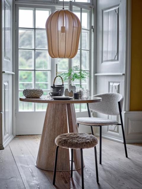 Naluna Pendant Lamp, Nature, Polyester