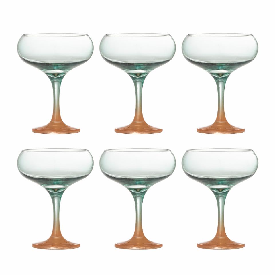 Signe Cocktailglas, Bunt, Glas