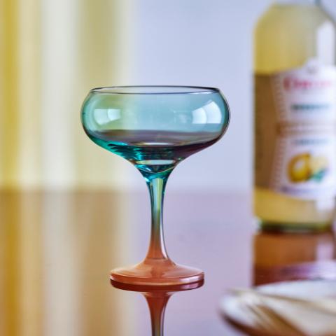 Signe Verre à cocktail, Multicolore, Verre