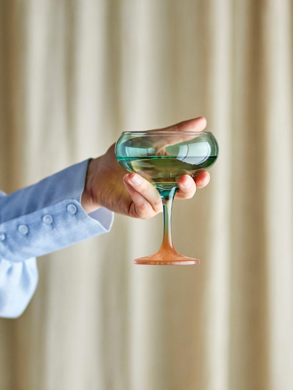 Signe Cocktailglas, Bunt, Glas