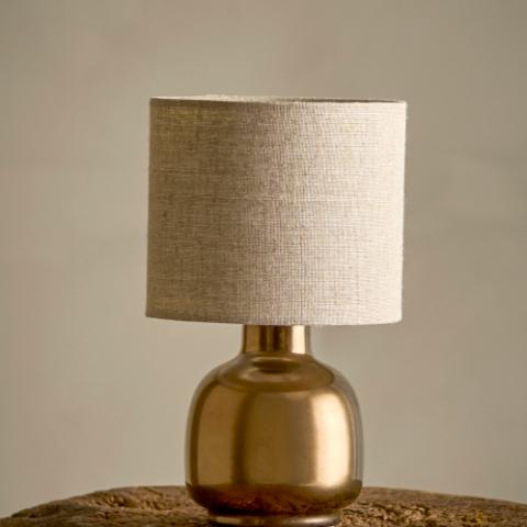 Agni Bordlampe, Bronze, Stentøj