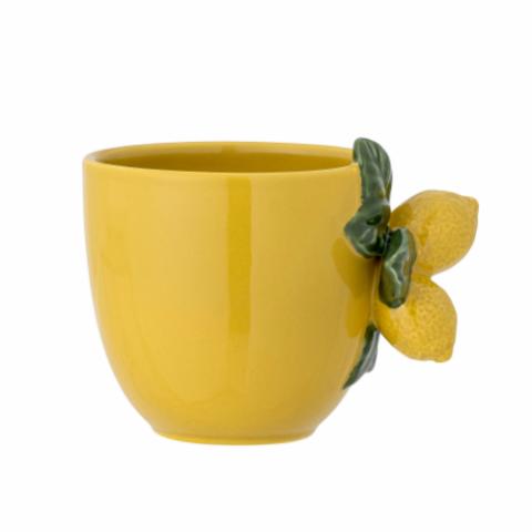 Limone Cup, Yellow, Stoneware