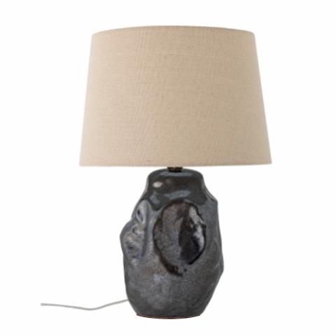 Keira Table lamp, Black, Terracotta