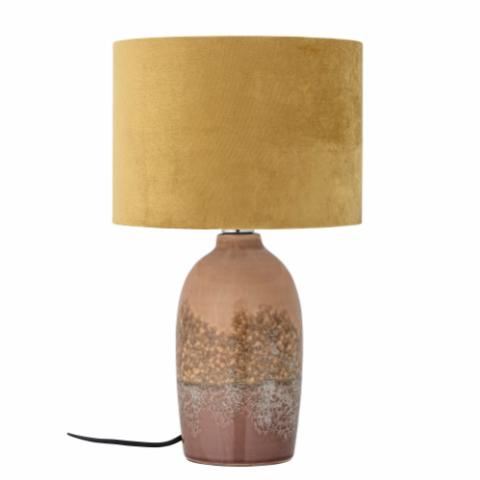 Keisha Table lamp, Rose, Stoneware