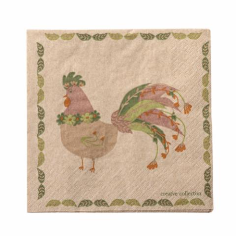 Joshua Napkin, Green, FSC® Recycled, Paper