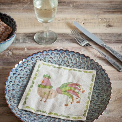 Joshua Serviette, Multicolore, FSC®Recycled, Paper