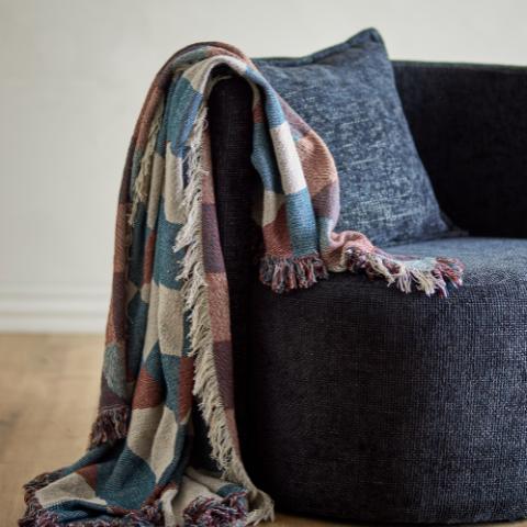 True Plaid, Multicolore, Coton recyclé
