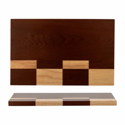 Seldon Schneidebrett, Braun, Gummibaumholz