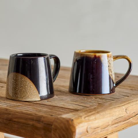 Rye Mug, Marron, Grès