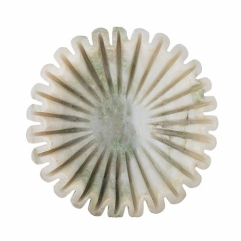 Harmonia Schale, Grün, Marmor