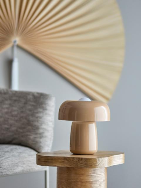 Ylva Table lamp, Nature, Metal