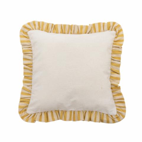 Camila Cushion, Yellow, Cotton