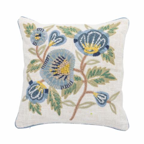 Hanna Cushion, Blue, Cotton OEKO-TEX®