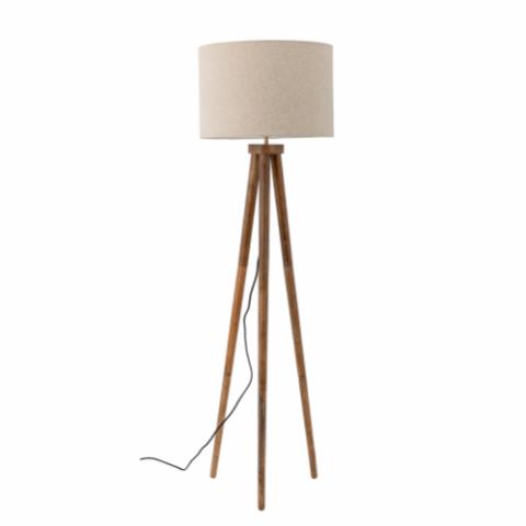 Etienne Floor Lamp, Brown, Mango