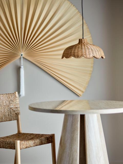 Pittu Pendant Lamp, Nature, Rattan