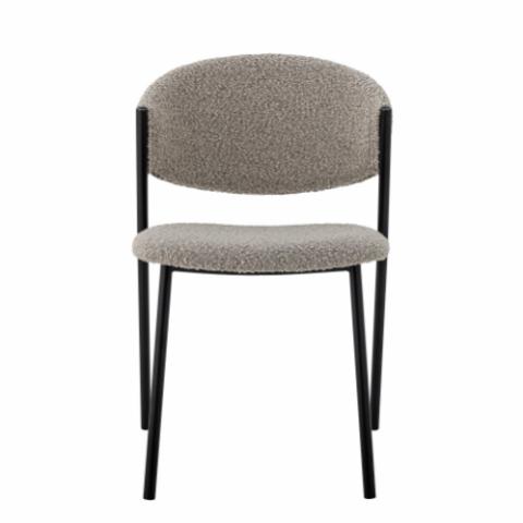 Marlo Spisebordsstol, Grå, Polyester