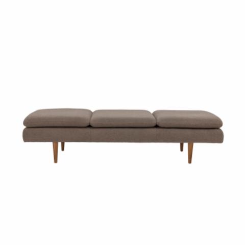 Pione Daybed, Brun, FSC®100%, Gummitræ