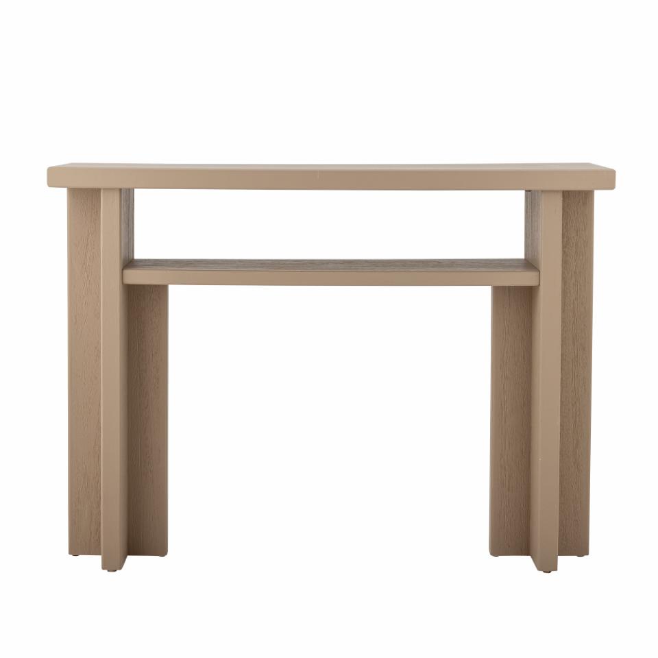 Cupa Konsolentisch, Beige, Tannenholz