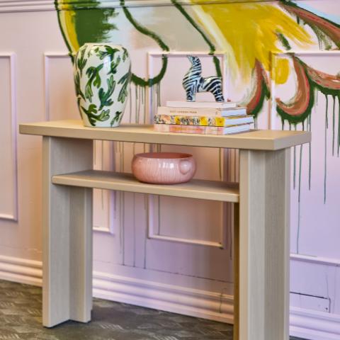 Cupa Console Table, Nature, Firwood