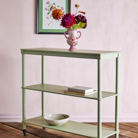Harald Console Table, Green, MDF