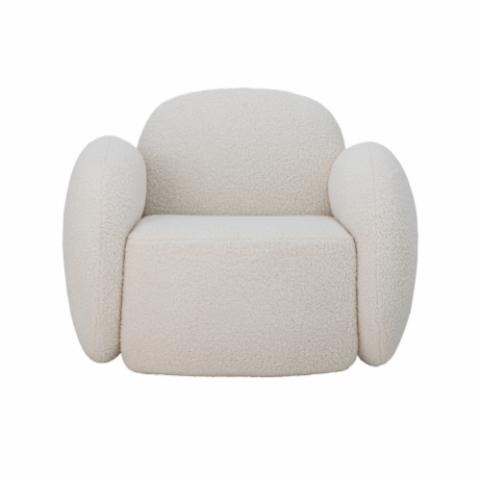 Zanno Chaise longue, Blanc, FSC®Mix, Pine