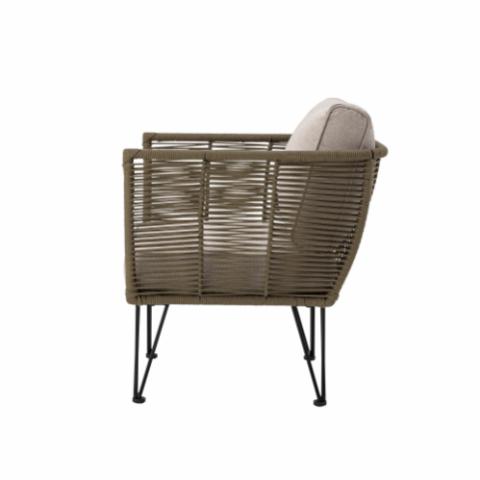 Mundo Lounge Chair, Green, Iron