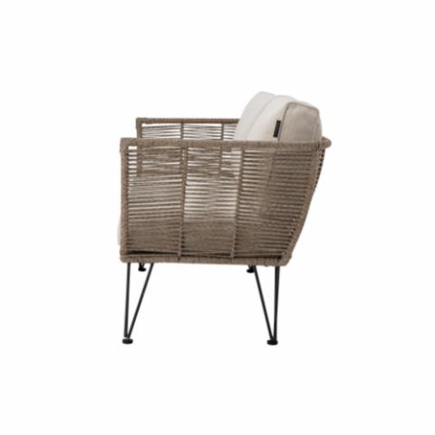 Mundo Sofa, Brown, Iron