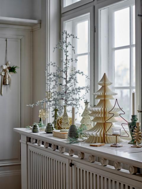 Milan Deco Tree, White, FSC®Mix, Paper