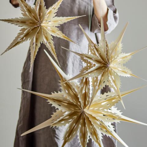 Ilo Stjerne, Hvid, FSC®Mix, Paper