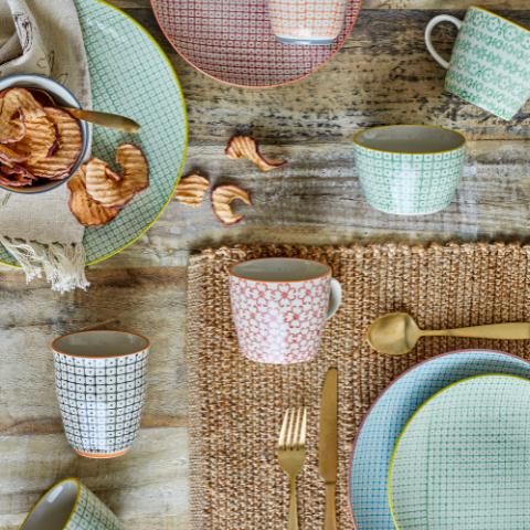 Carla Mug, Multi, Stoneware